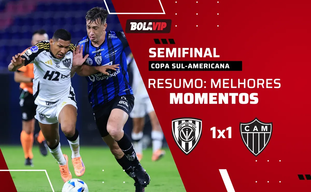 Independiente del Valle 1 x 1 Atlético-MG: Placar Final, Gols e Resultado