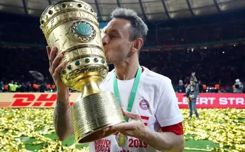 Rafinha, lateral-direto no Flamengo, é multicampeão também pelo Bayern de Munique