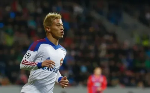 Foi no CSKA que Keisuke Honda viveu o momento mais vitorioso de sua carreira