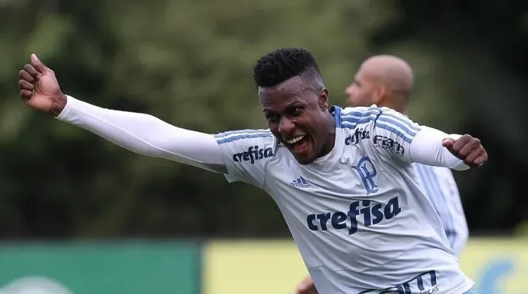 Pedrão: pode ter o Furacão como destino (Foto: Cesar Greco/Ag. Palmeiras/Divulgação)