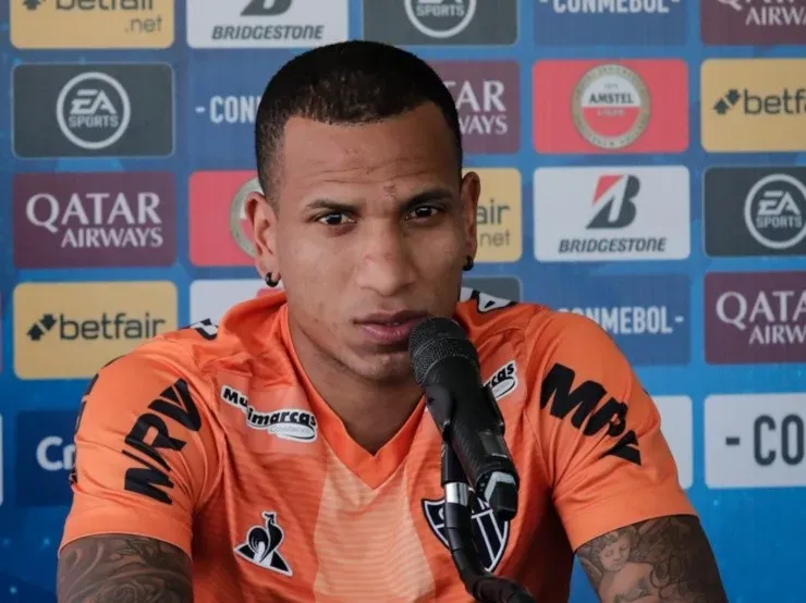 Otero: estratégia definida (Foto: Bruno Cantini/Agência Galo/Atlético/Divulgação)