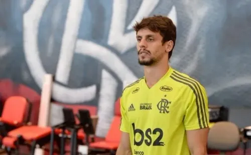 Rodrigo Caio: desfalque (Foto: Alexandre Vidal/Flamengo/Divulgação)