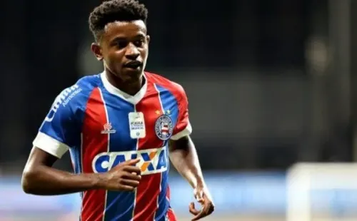 Eric Ramires: na mira do Furacão (Foto: Felipe Oliveira/Bahia/Divulgação)