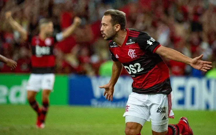 Azeite Royal: marca tinha espaço no calção (Foto: Alexandre Vidal/Flamengo/Divulgação)