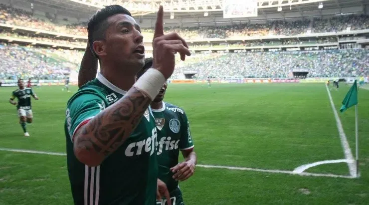 Barrios – Foto: Cesar Greco/Palmeiras.