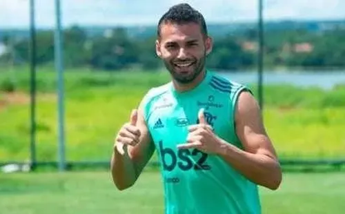 Thiago Maia revela estar realizado no Flamengo. Foto: Alexandre Vida/Flamengo