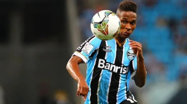 Wendell em ação pelo Grêmio em 2014 durante partida pela Libertadores. Foto: Getty Images