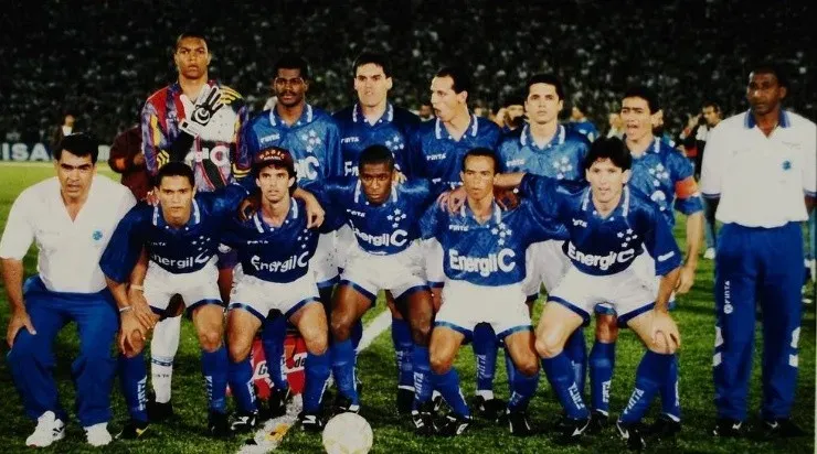 Título pra cima do favorito: em 1996 a glória foi para cima do forte Palmeiras (Divulgação)