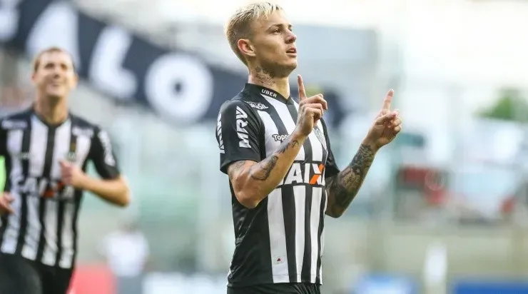 Galo busca acertar o retorno do atacante – Foto: Bruno Cantini/Atlético-MG.