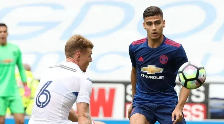 Andreas Pereira: sonho de Peres (Foto: Twitter Oficial do Manchester United/Divulgação)