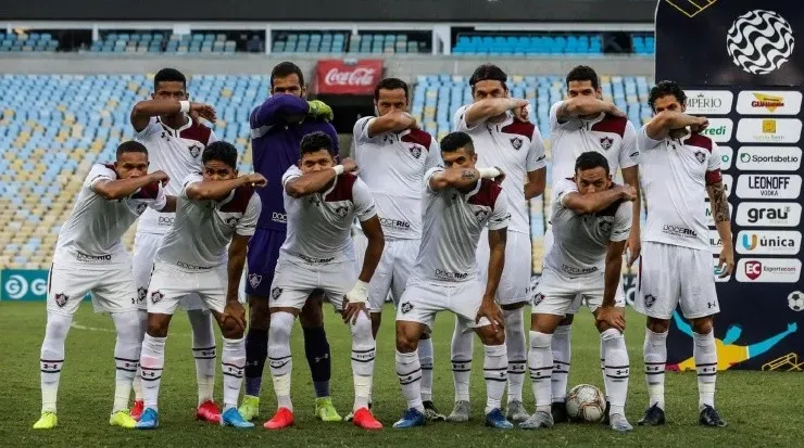 Fluminense é contra o retorno das atividades – Foto: Lucas Merçon/Fluminense.