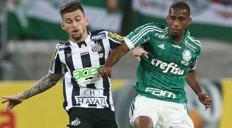 Matheus Sales fez uma parte memorável contra o Santos – Foto: Cesar Greco/Ag. Palmeiras.