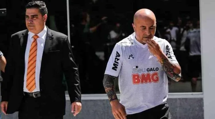 Sampaoli precisará resolver escassezde atletas no elenco – Foto: Bruno Cantini/Atlético-MG.