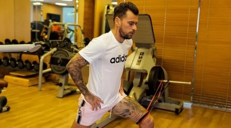 Lucas Lima vem treinando dobrado nessa quarentena – Foto: Divulgação.