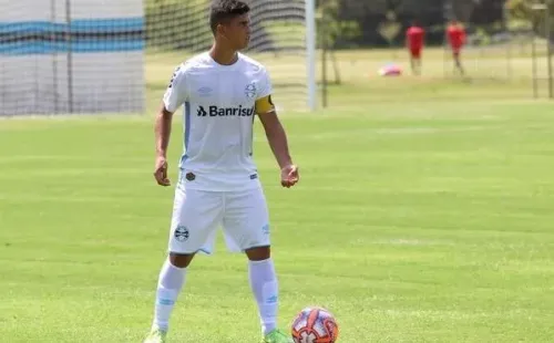 Kevin: de saída (Foto: Rodrigo Fatturi/Grêmio/Divulgação)