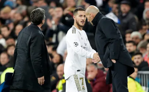 Hazard ainda não decolou pelo Real Madrid. Foto: Getty Images