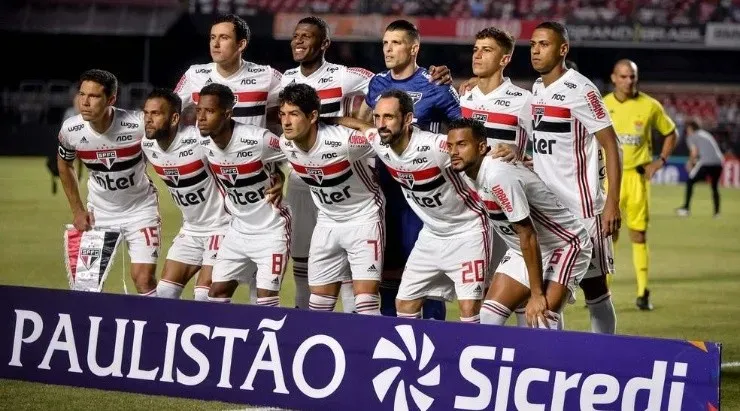 Jogadores não foram afetados nessa nova medida adotada pela diretoria. Foto: Rubens Chiri/São Paulo FC