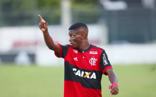 Michael se destacou na base Rubro-Negra. Foto: Divulgação/Flamengo