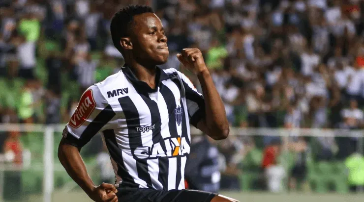 Cazares em ação pelo Atlético. (Foto: Bruno Cantini/Atlético-MG)