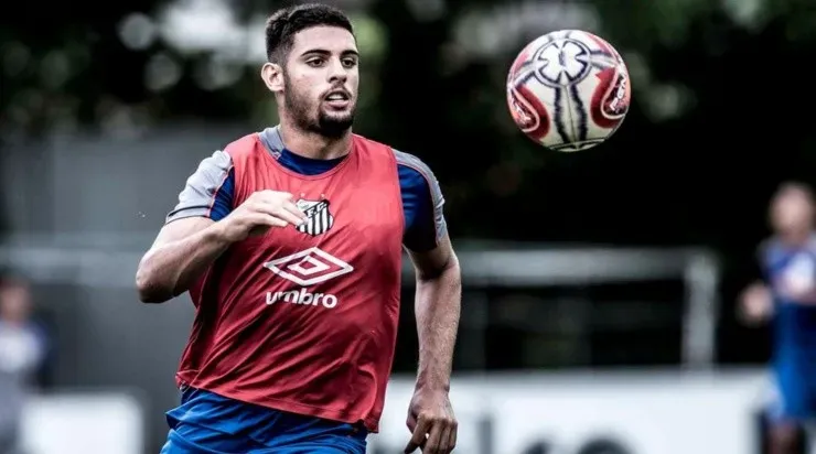 Yuri Alberto vem ganhando espaço no time de Jesualdo e já balançou as redes pelo Santos após o Pré-Olímpico (Foto: Ivan Storti/Santos FC)