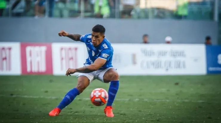 Romero se destacou na Raposa. (Foto:Vinnicius Silva/Cruzeiro)