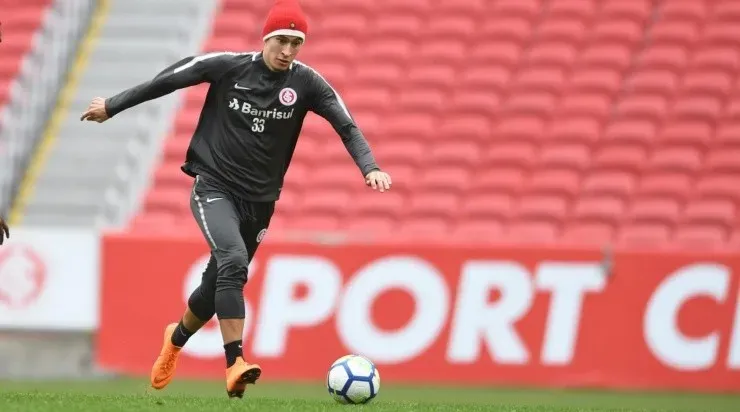 Dourado pode reforçar o Colorado já na retomada das competições – Foto: Ricardo Duarte/Internacional.