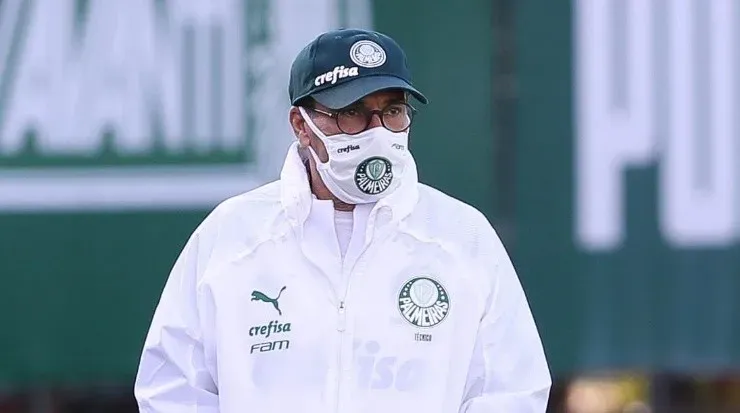 Luxemburgo mostrou grande preocupação com a parte física dos atletas – Foto: Cesar Greco/Palmeiras.