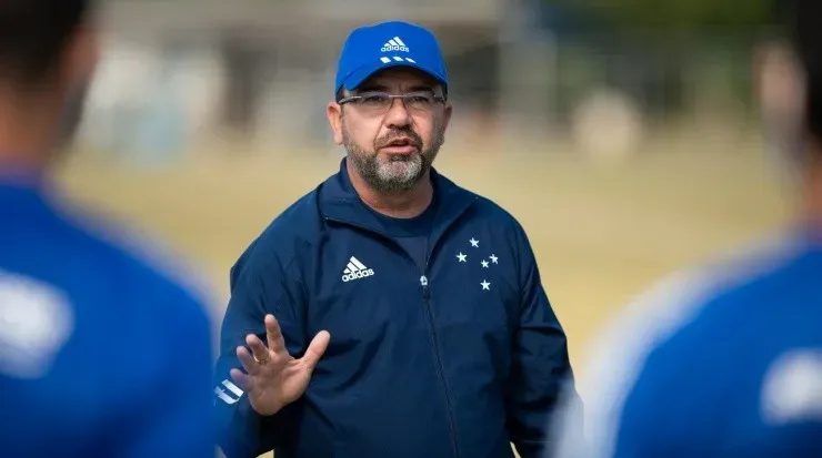 Enderson vem se mostrando extremamente animado e confiante – Foto: Bruno Haddad/Cruzeiro.