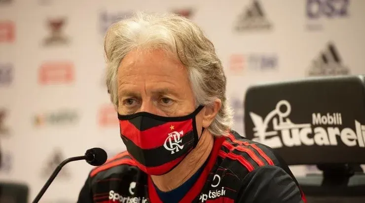 Jorge Jesus está de saída do Flamengo. (Foto:Alexandre Vidal/Flamengo)