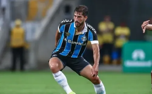 Lucas Silva: volante é outra ausência confirmada para o clássico (Foto: Lucas Uebel/Grêmio)