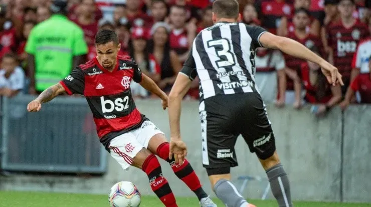 Michaelem ação pelo Mengão. (Foto: Alexandre Vidal/Flamengo)