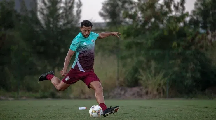 Abelão havia pedido Fred no ataque do Flu – Foto: Lucas Merçon/Fluminense.