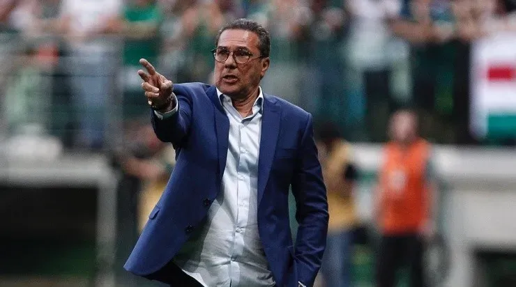 Luxemburgo em ação pelo Palmeiras. (Foto: Getty Images)