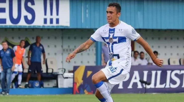 Luanfez dois gols no Paulistão 2020 pelo Água Santa(Foto: Divulgação/EC Água Santa)