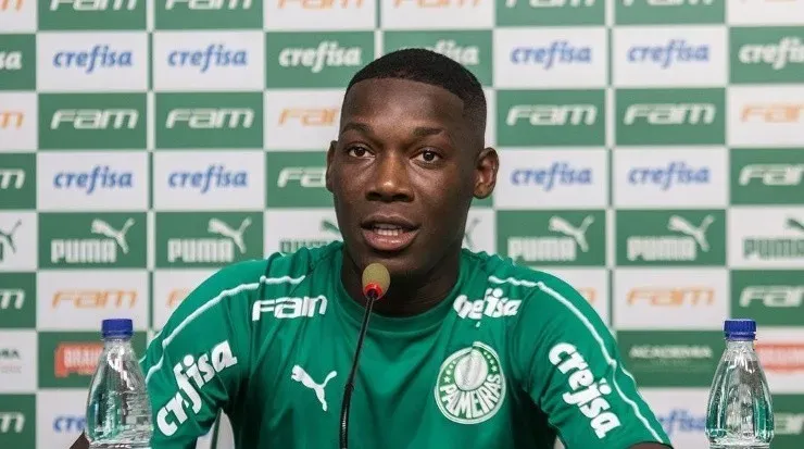 Patrick de Paula renovou seu contrato com o Palmeiras até dezembro de 2024. Foto: César Greco/Palmeiras