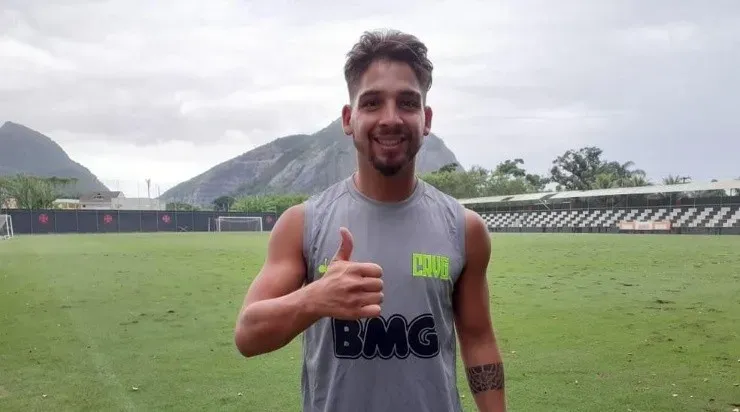 Martín Benitez caiu nas graças da torcida do Vasco. Foto: Divulgação
