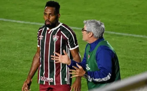 Odair Hellmann balança no cargo após derrota para o RB Bragantino (Foto: MAÍLSON SANTANA/FLUMINENSE FC)