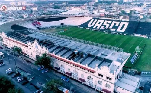 São Januário passará por reformas visando ampliação e modernização do estádio (Foto: Reprodução/Vasco TV)