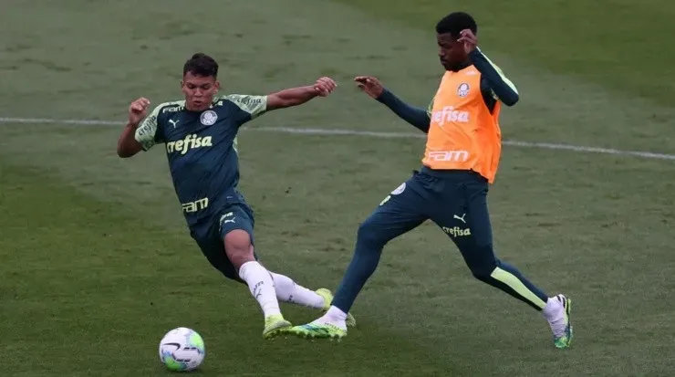 Gabriel Veron vem aí! Recuperado, deve ser uma das opções para domingo contra o Santos (Foto: César Greco/Ag. Palmeiras)