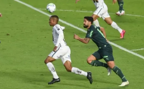 Lucas Braga em ação pelo Santos – Foto: Ivan Storti/Santos FC