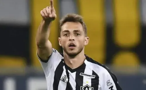 Hyoran em ação pelo Atlético Mineiro. Foto: Bruno Cantini/Atlético-MG