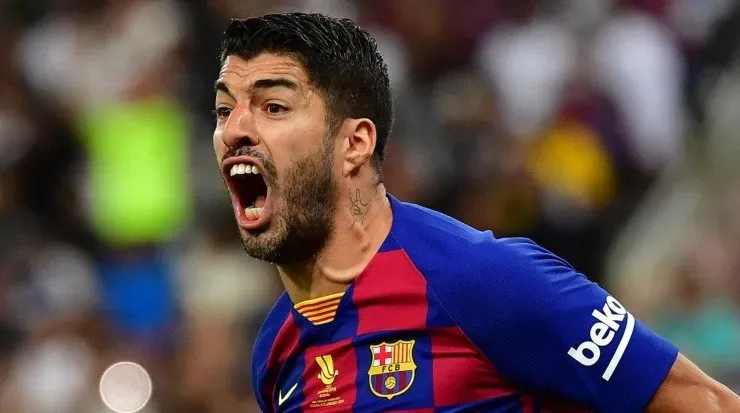 Suárez em ação pelo Barcelona. Foto: Divulgação