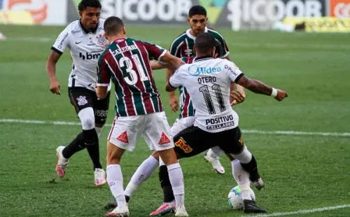 O Corinthians não conseguiu passar pelo Flu. (Foto: Getty Images)