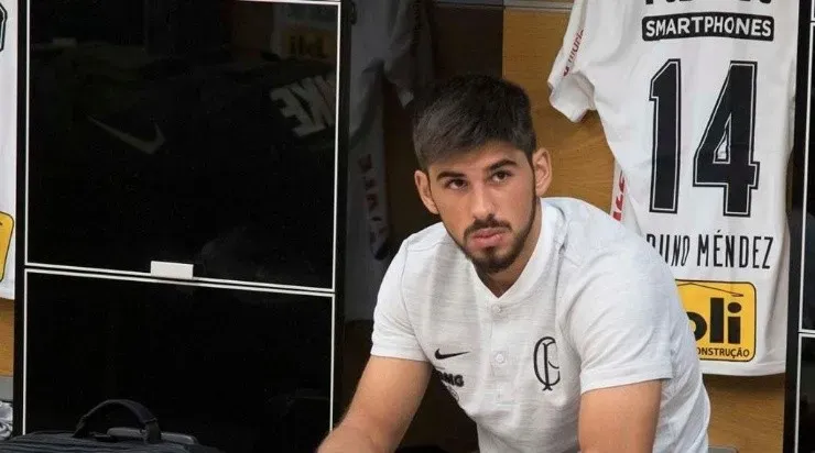 Bruno Méndez deve ser o substituto de Fágner na lateral. Foto: Daniel Augusto/Agência Corinthians