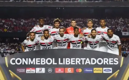 São Paulo pela Libertadores antes da parada do futebol. (Foto: Getty Images)