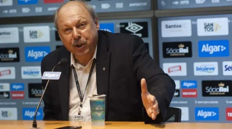 Jesualdo mostrou ter mágoas com Peres – Foto: Ivan Storti/Santos FC.