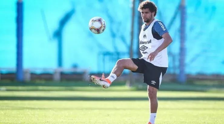 Victor Ferraz esteve mais de uma vez no departamento médico – Foto: Lucas Uebel/Grêmio.