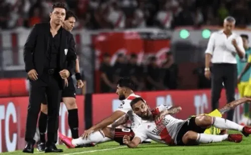 A equipe de Gallardo joga pela classificação.