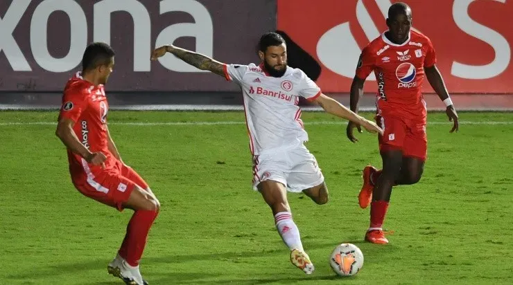 Boschilia: volta após ficar no banco na Colômbia (Foto: Ricardo Duarte/Inter/Divulgação)