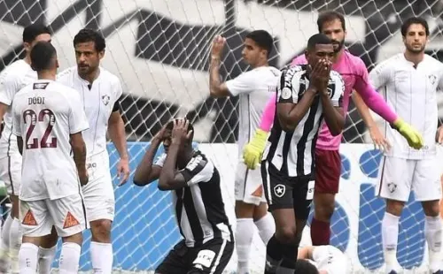 Botafogo chegou ao 9º empate no Campeonato Brasileiro. Foto: Divulgação